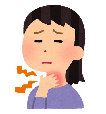内科外来：発熱、のどの痛み。それ何の病気ですか？