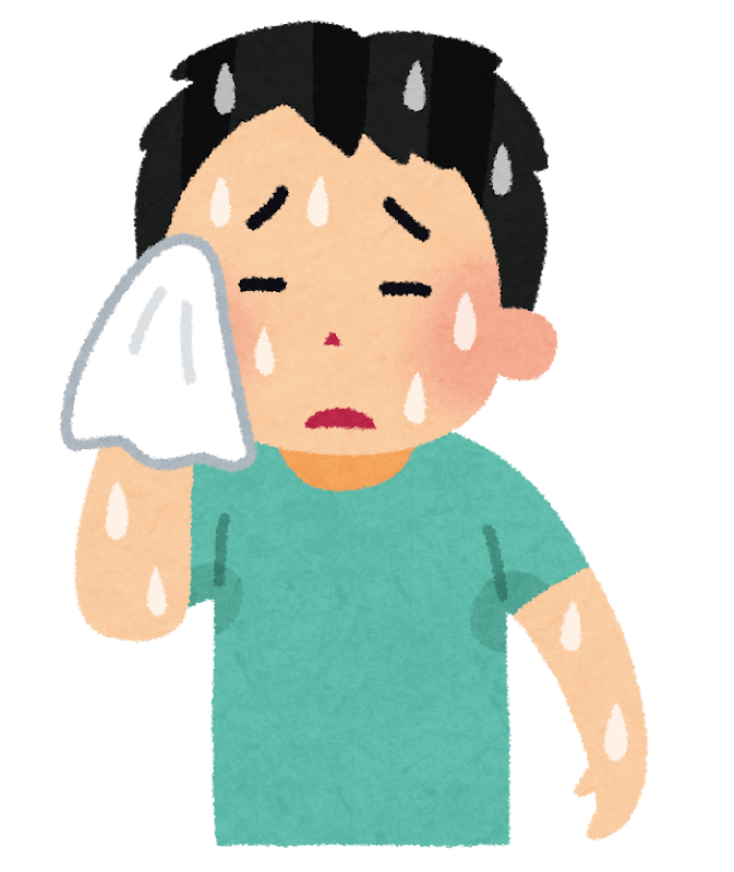 多汗症（汗をかきすぎる）のご相談は医療機関へ